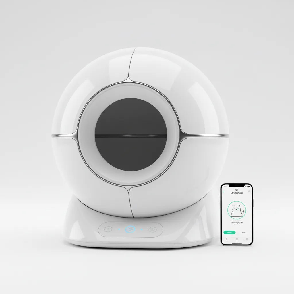 Purrfect Pet Kingdom® - Smart Automated Litter Box for Cats – Self Cleaning Tech - Cat Litter Boxes