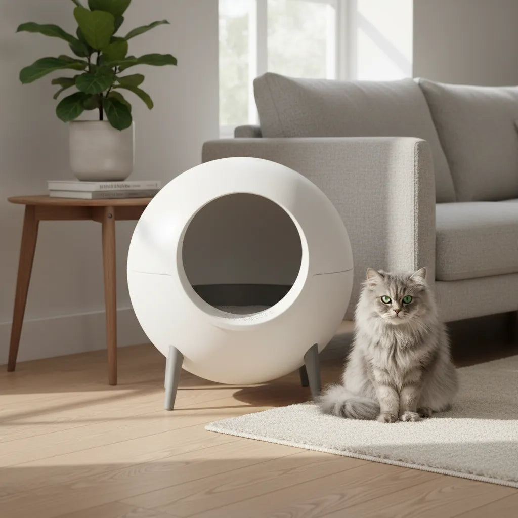 Purrfect Pet Kingdom® - Smart WiFi Self-Cleaning Litter Box for Cats by Purrfect Pet - Cat Litter Boxes