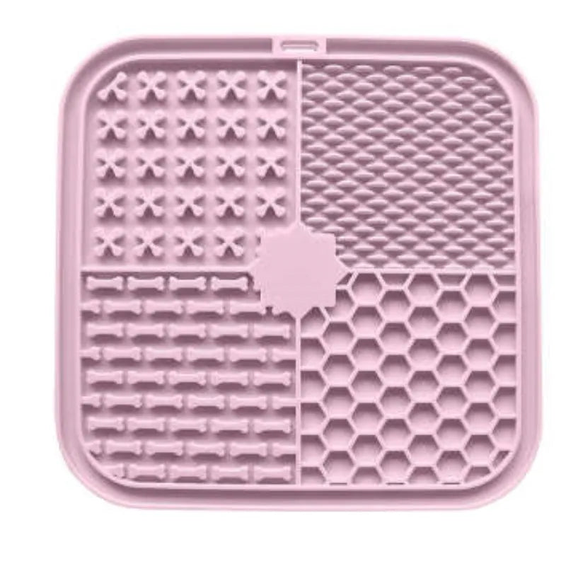 Purrfect Pet Kingdom® - Smell Licking Pad Licking Plate Pet Licking Plate Slow Food - Slow Feeder Bowls