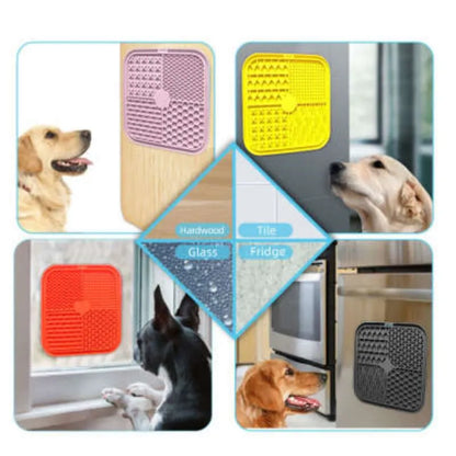 Purrfect Pet Kingdom® - Smell Licking Pad Licking Plate Pet Licking Plate Slow Food - Slow Feeder Bowls