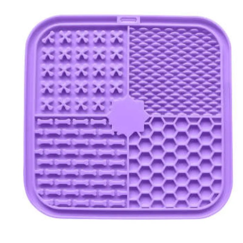 Purrfect Pet Kingdom® - Smell Licking Pad Licking Plate Pet Licking Plate Slow Food - Slow Feeder Bowls