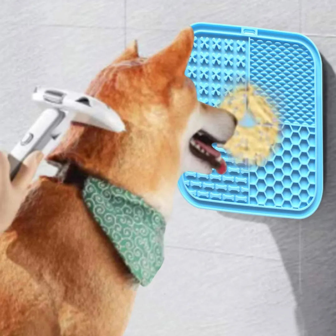 Purrfect Pet Kingdom® - Smell Licking Pad Licking Plate Pet Licking Plate Slow Food - Slow Feeder Bowls