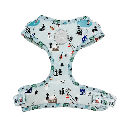 Purrfect Pet Kingdom - Snowy Slopes Breathable Neoprene Adjustable Winter Dog Har - Harnesses