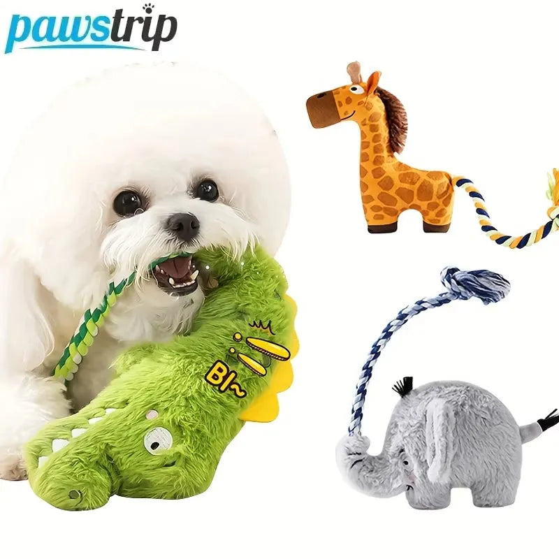 Purrfect Pet Kingdom® - Squeaky Toys For Dogs - Dog Toys Plush, Funny Stuffed - Dog Toys