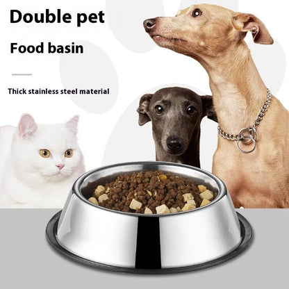 Purrfect Pet Kingdom® - Stainless Steel Dog Bowl Anti-fall Non-slip - Bowls