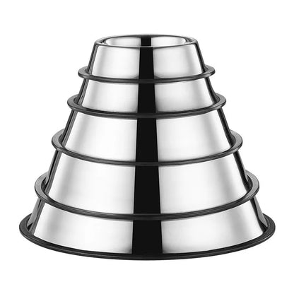 Purrfect Pet Kingdom® - Stainless Steel Dog Bowl Anti-fall Non-slip - Bowls