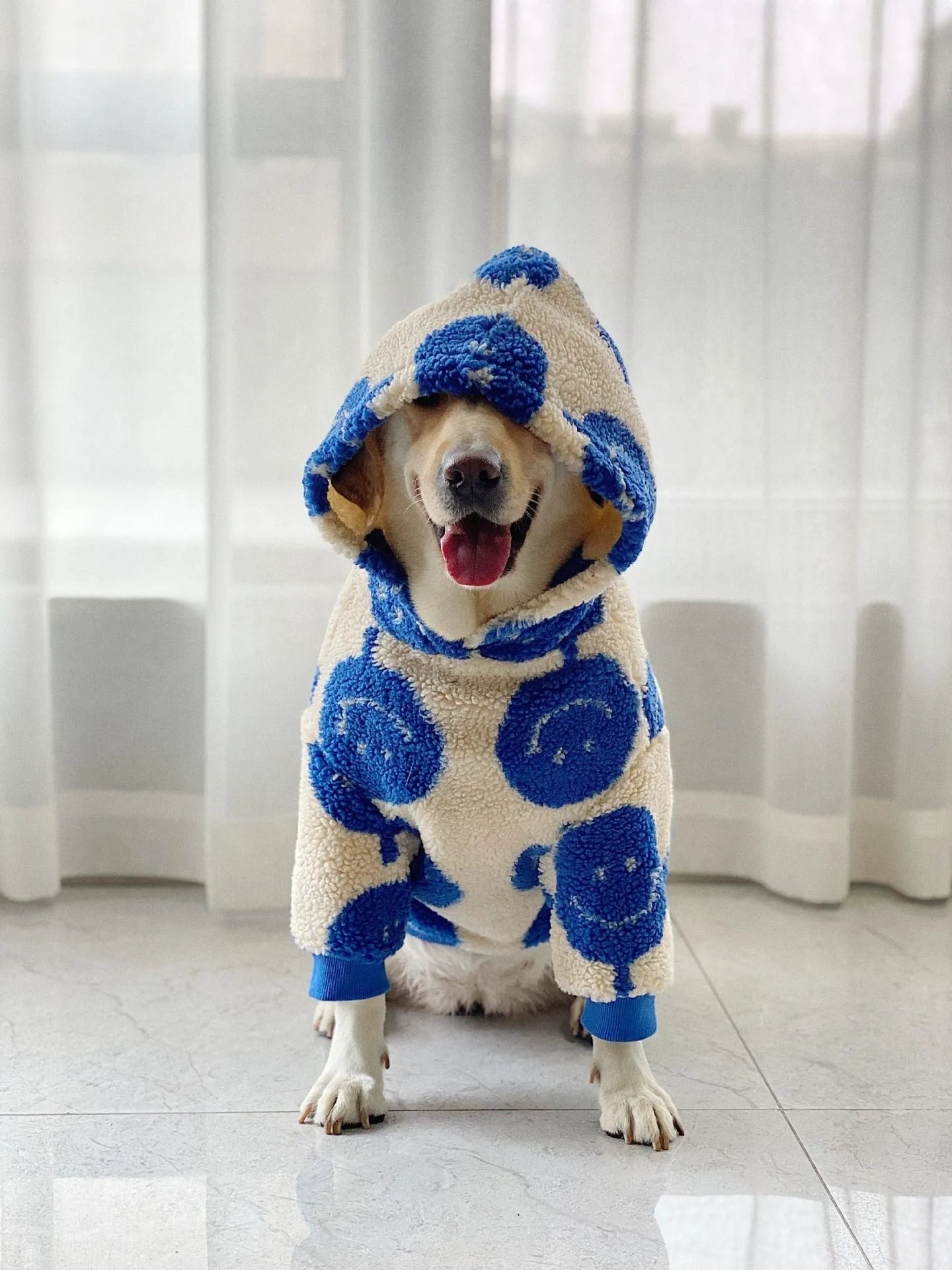 Purrfect Pet Kingdom® - Stylish Extra-thick Warm Clothing For Large Dogs - 0