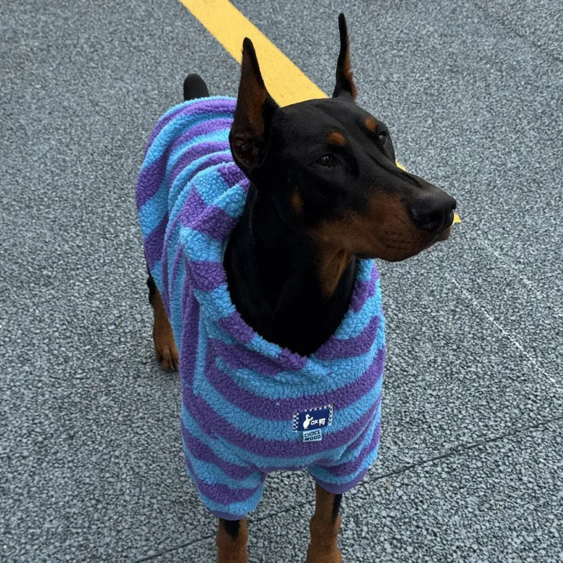 Purrfect Pet Kingdom® - Stylish Extra-thick Warm Clothing For Large Dogs - Pet Sweaters