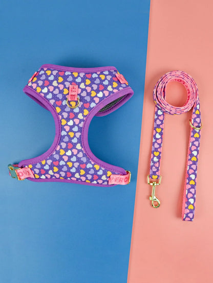 Purrfect Pet Kingdom® - Summer Cute Pet's Chest-back Haulage Rope Package Suitable - Dog Harness