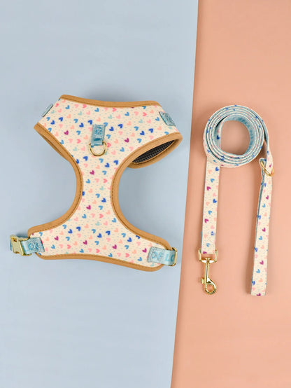 Purrfect Pet Kingdom® - Summer Cute Pet's Chest-back Haulage Rope Package Suitable - Dog Harness