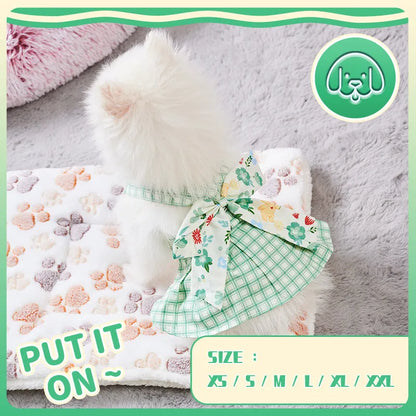 Purrfect Pet Kingdom® - Summer Small Dog Clothes Pet Harness With Leash Puppy - Dog Harness