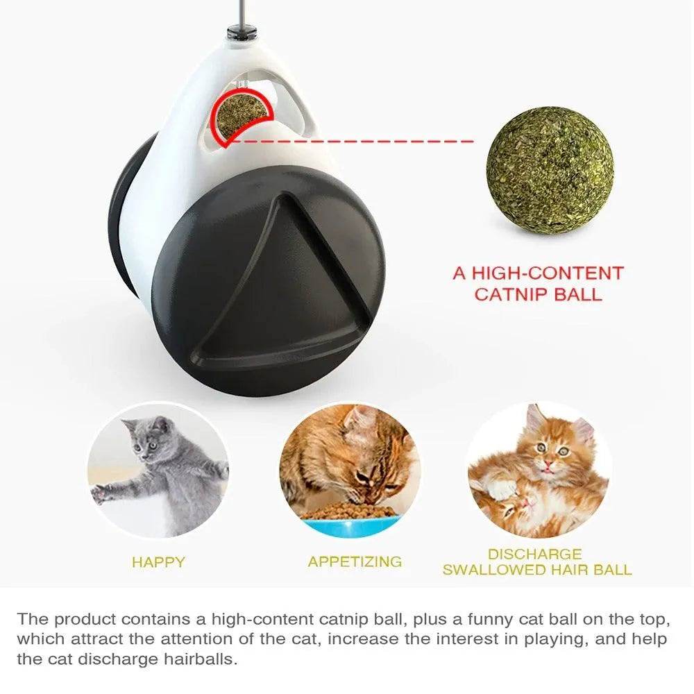Purrfect Pet Kingdom® - Swing Toys for Cats Kitten Interactive Balance Car Cat - Cat Toys