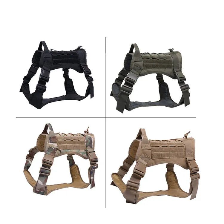 Purrfect Pet Kingdom® - Tactical dog clothes outdoor dog vest - 0