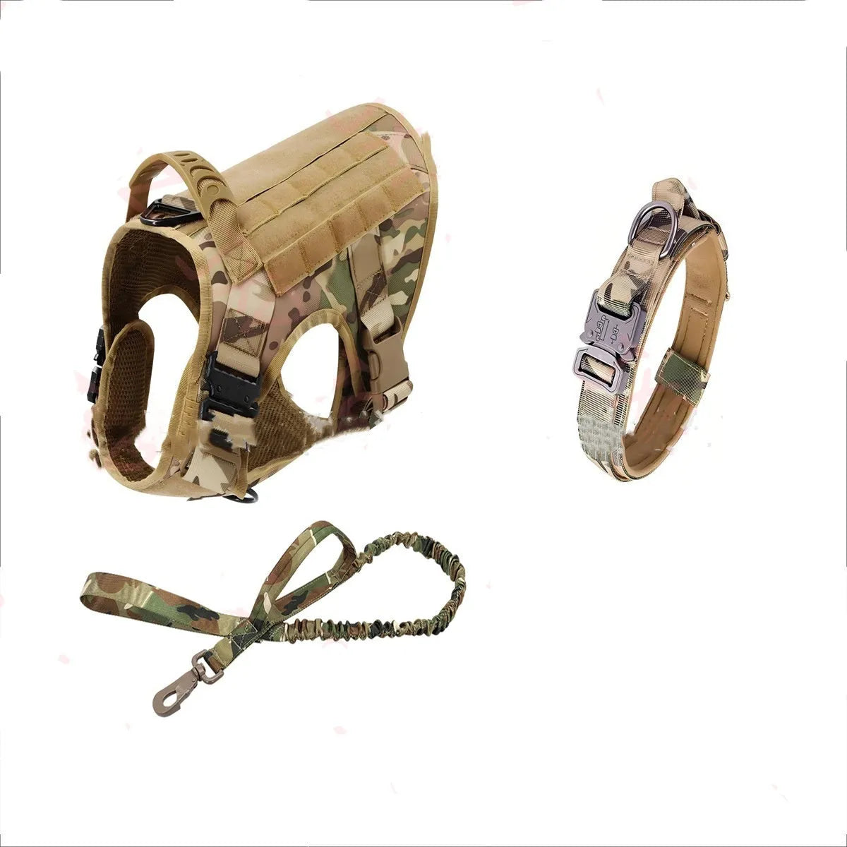 Purrfect Pet Kingdom® - Tactical Dog Vest For Medium To Large Pets Quick-release - Dog Harness