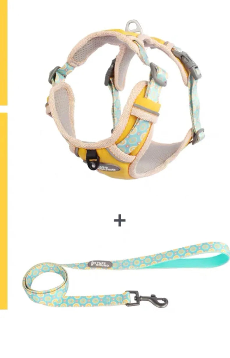 Purrfect Pet Kingdom® - The Dog's Chest Strap Goes Out And Walks Leash - Dog Leashes