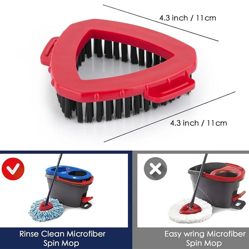 Purrfect Pet Kingdom - Triangular Brush Cleaning Brush Replacement Head - Brushes