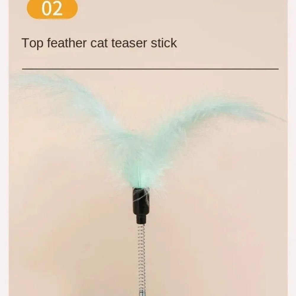 Purrfect Pet Kingdom® - Tunnel Funny Cat Ball Leaking Food Funny Cat Stick Cat - Cat Toys