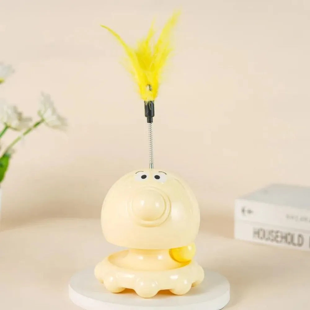 Purrfect Pet Kingdom® - Tunnel Funny Cat Ball Leaking Food Funny Cat Stick Cat - Cat Toys