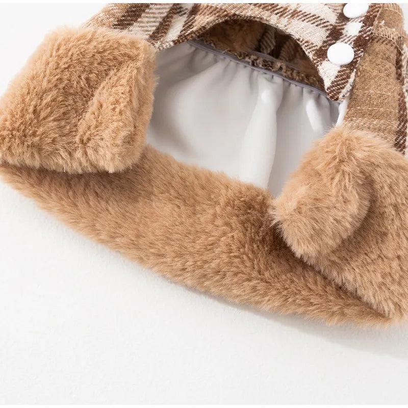 Purrfect Pet Kingdom® - Two-piece Set Of Dog Clothes For Winter Warmth, Small Dog - Pet Dresses