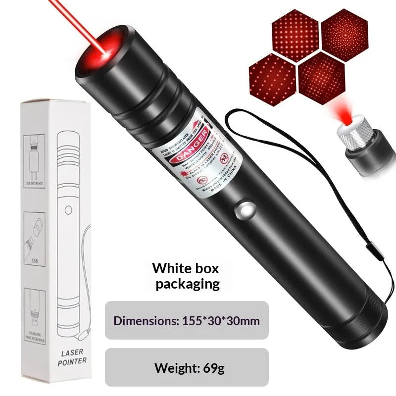 Purrfect Pet Kingdom® - USB-charging Infrared Cat-teasing Laser Pointer - 0