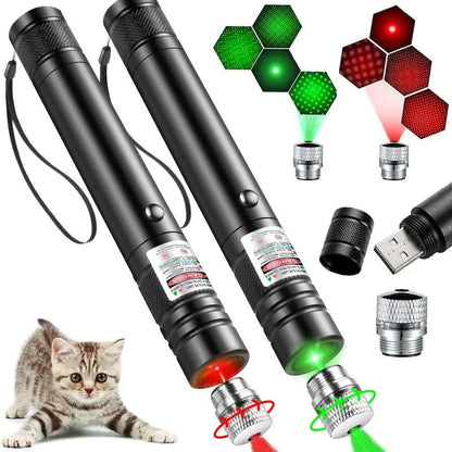 Purrfect Pet Kingdom® - USB-charging Infrared Cat-teasing Laser Pointer - Cat Toys