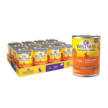 Purrfect Pet Kingdom® - Wellness Complete Health Adult Chicken Dinner Pate Wet Cat - Wet Cat Food