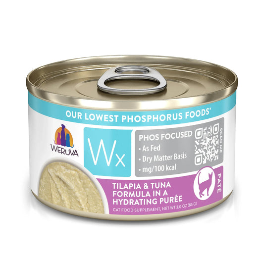 Purrfect Pet Kingdom® - Weruva WX Tilapia and Tuna Wet Cat Food (3oz) - Wet Cat Food