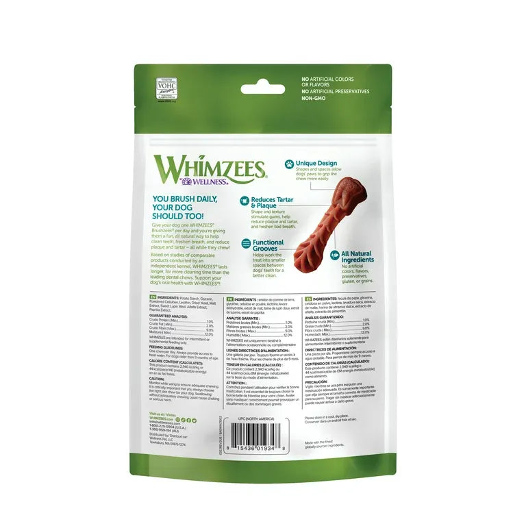 Purrfect Pet Kingdom Whimzees Chicken Tuna Cat Treats, 19.99, colorful packaging, perfect dog-friendly snacks for pets.