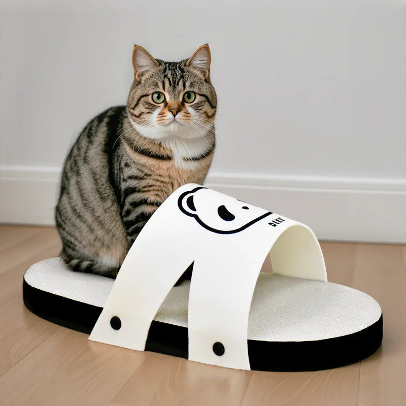 Purrfect Pet Kingdom® - White Corrugated Paper Cat Scratch Board - 0