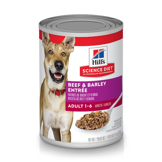 Science Diet Adult Beef & Barley Entrée (13oz)