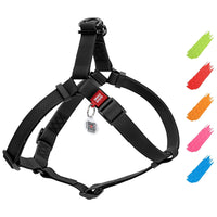 Black Waterproof Dog Harness Adjustable for Small Dogs S