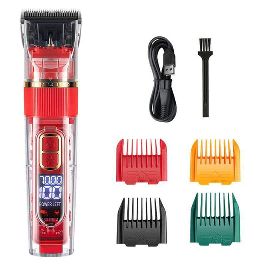 Purrfect Pet Kingdom Quiet Pet Hair Trimmers for Dogs Red Standard Version Purrfect Pet Kingdom