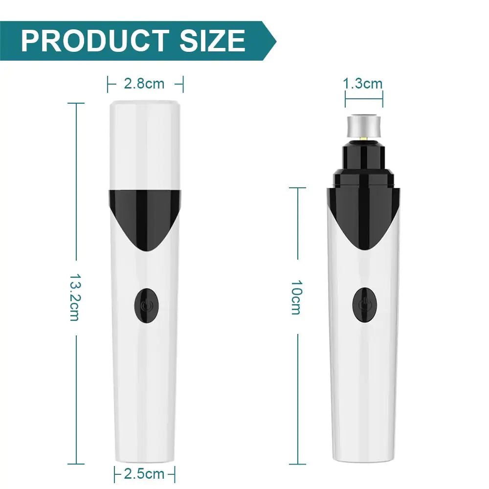 Mimarta quiet pet nail trimmer for small dogs with a sleek design and compact size for easy handling