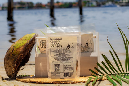 Raw Instincts - Green Lipped Mussels Dehydrated Pet Treat and Food Topper - Treat/Topper