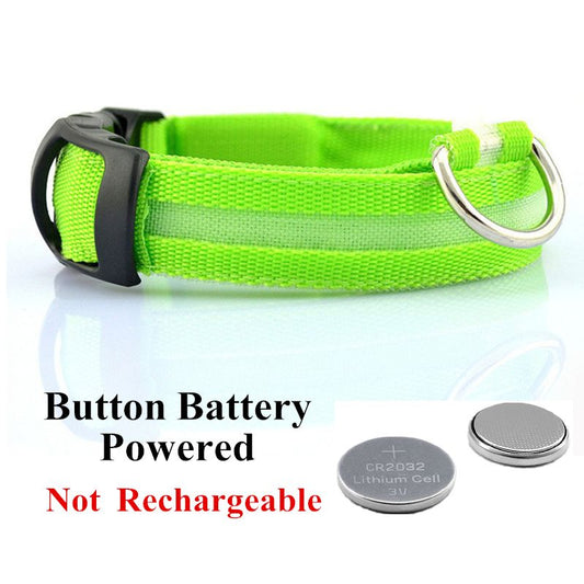Purrfect Pet Kingdom Rechargeable Light Up Pet Collar Purrfect Pet Kingdom