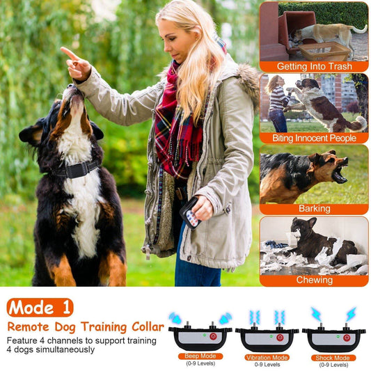Purrfect Pet Kingdom Rechargeable Wireless Pet Fence for Dogs Purrfect Pet Kingdom