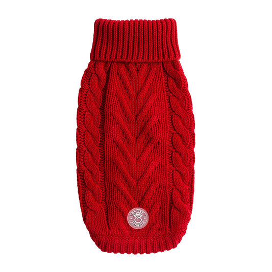 Purrfect Pet Kingdom Red Dog Sweater – Cozy Knit Coat 3XL Purrfect Pet Kingdom