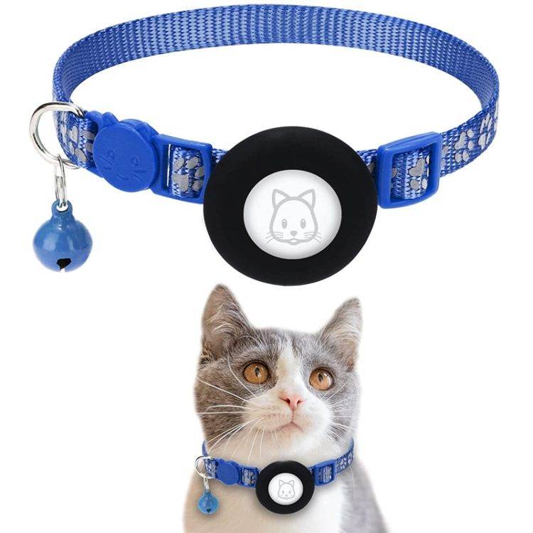Purrfect Pet Kingdom Reflective Cat Collar with Bell Pet Supplies Blue Purrfect Pet Kingdom