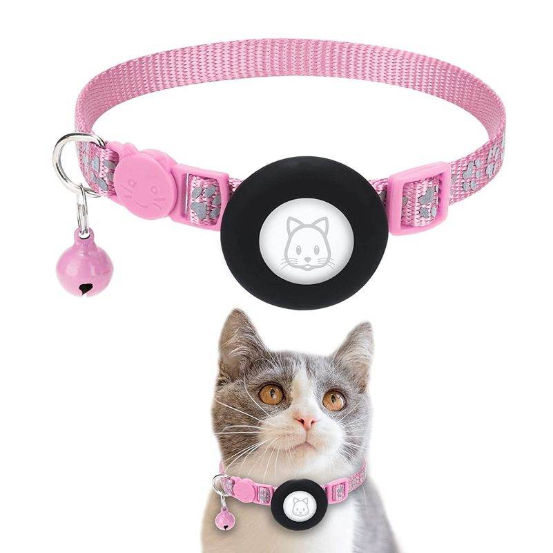 Purrfect Pet Kingdom Reflective Cat Collar with Bell Pet Supplies Pink Purrfect Pet Kingdom