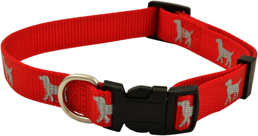Jeffers Reflective Hound Series Adjustable Nylon Dog Collars - main product image