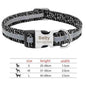 Purrfect Pet Kingdom personalized pet ID collar in black with reflective strip and custom name tag