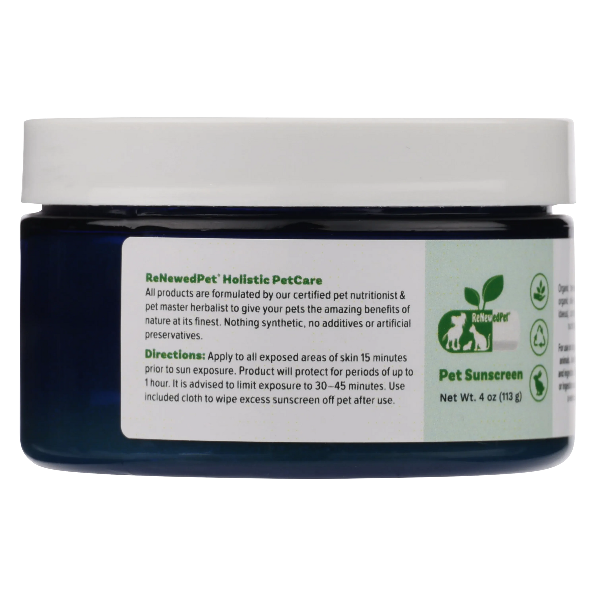 ReNewedPet - 4-ALL PETS SUNSCREEN - Pet Health & Wellness