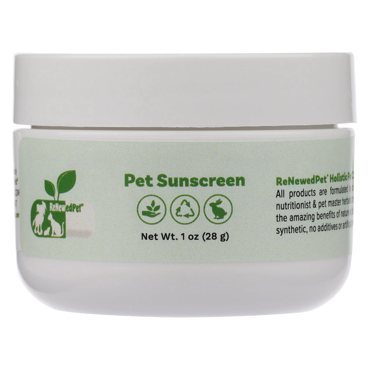 ReNewedPet - 4-ALL PETS SUNSCREEN - Pet Grooming