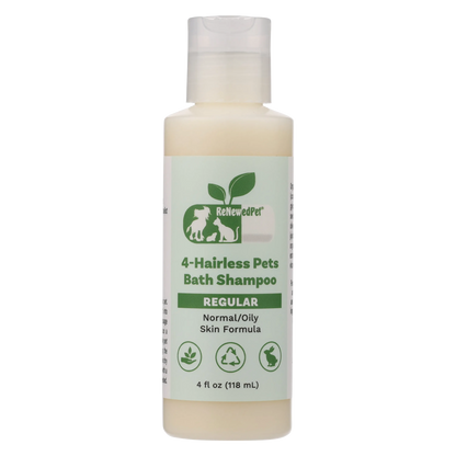 ReNewedPet - 4-HAIRLESS PETS PETS REGULAR SHAMPOO - 4 Nudie Pets