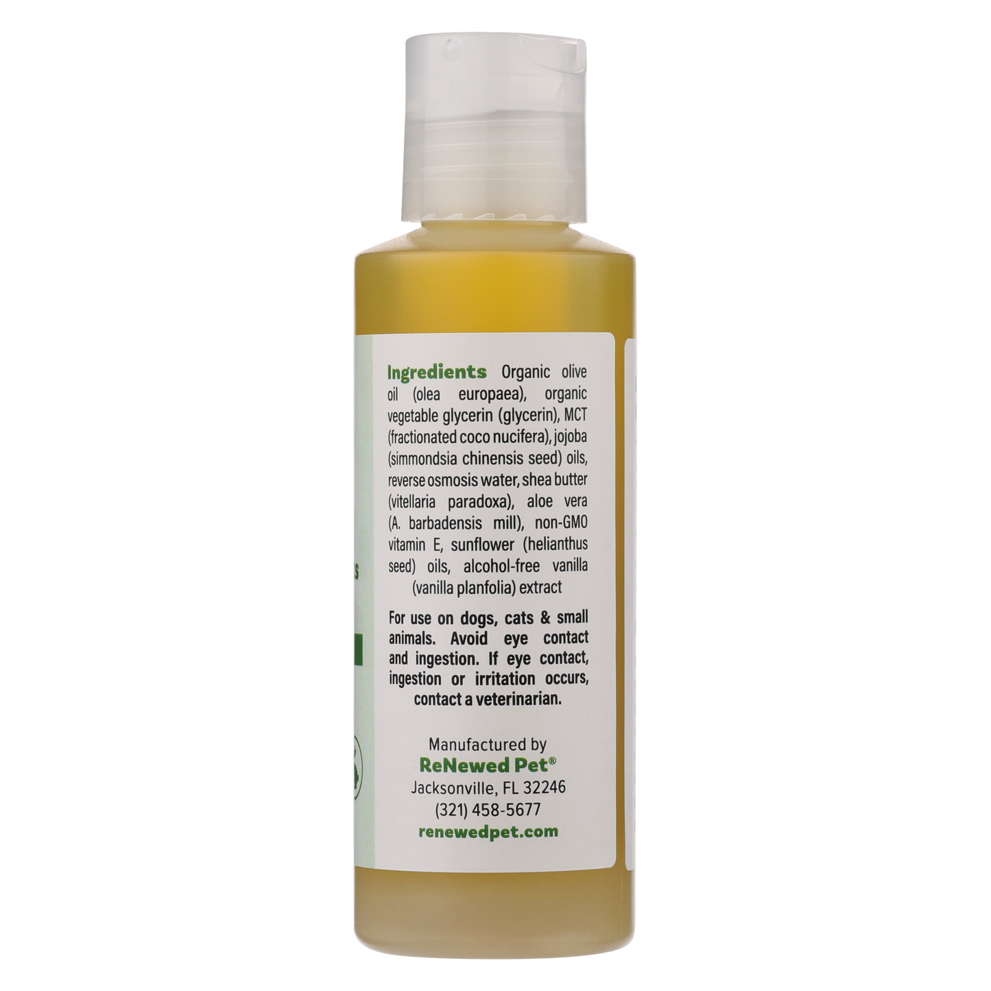 ReNewedPet Moisturizing Conditioner for Hairless Dogs with Organic Olive Oil and Gentle Ingredients
