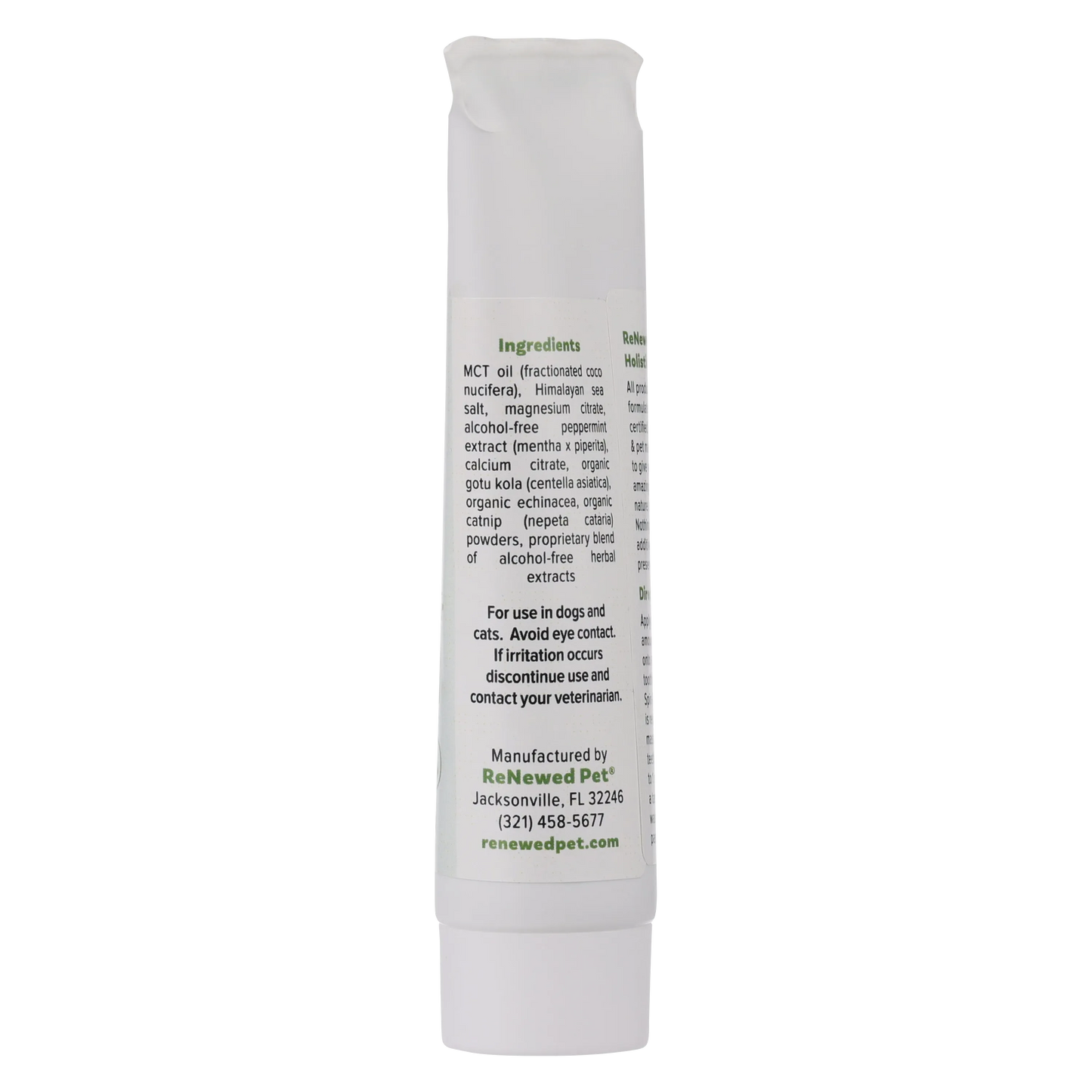 ReNewedPet - Pet Toothpaste - Natural Gum Cleanser Oral Care Gel for Pets - Pet ToothBrush