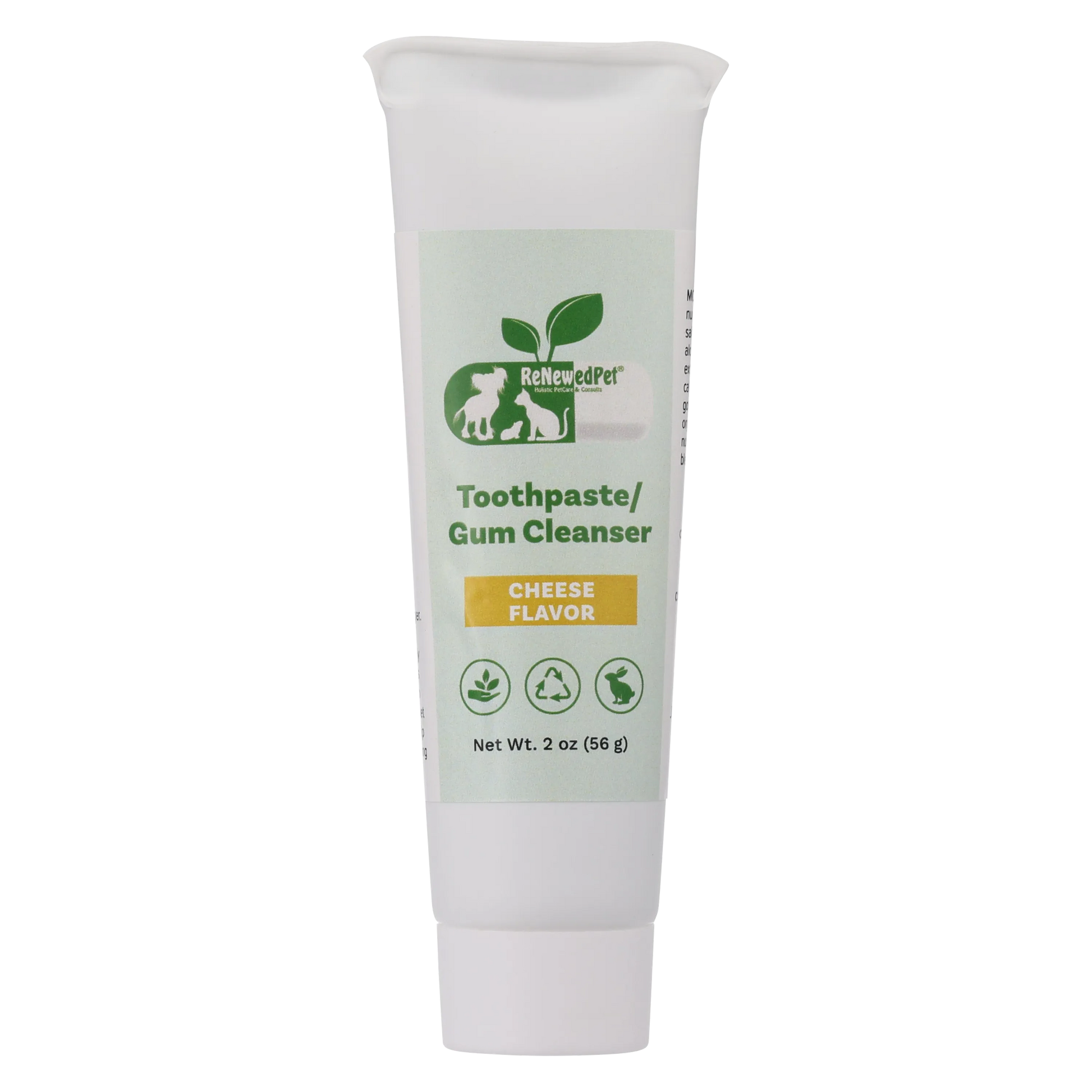 ReNewedPet - Pet Toothpaste - Natural Gum Cleanser Oral Care Gel for Pets - Pet ToothBrush