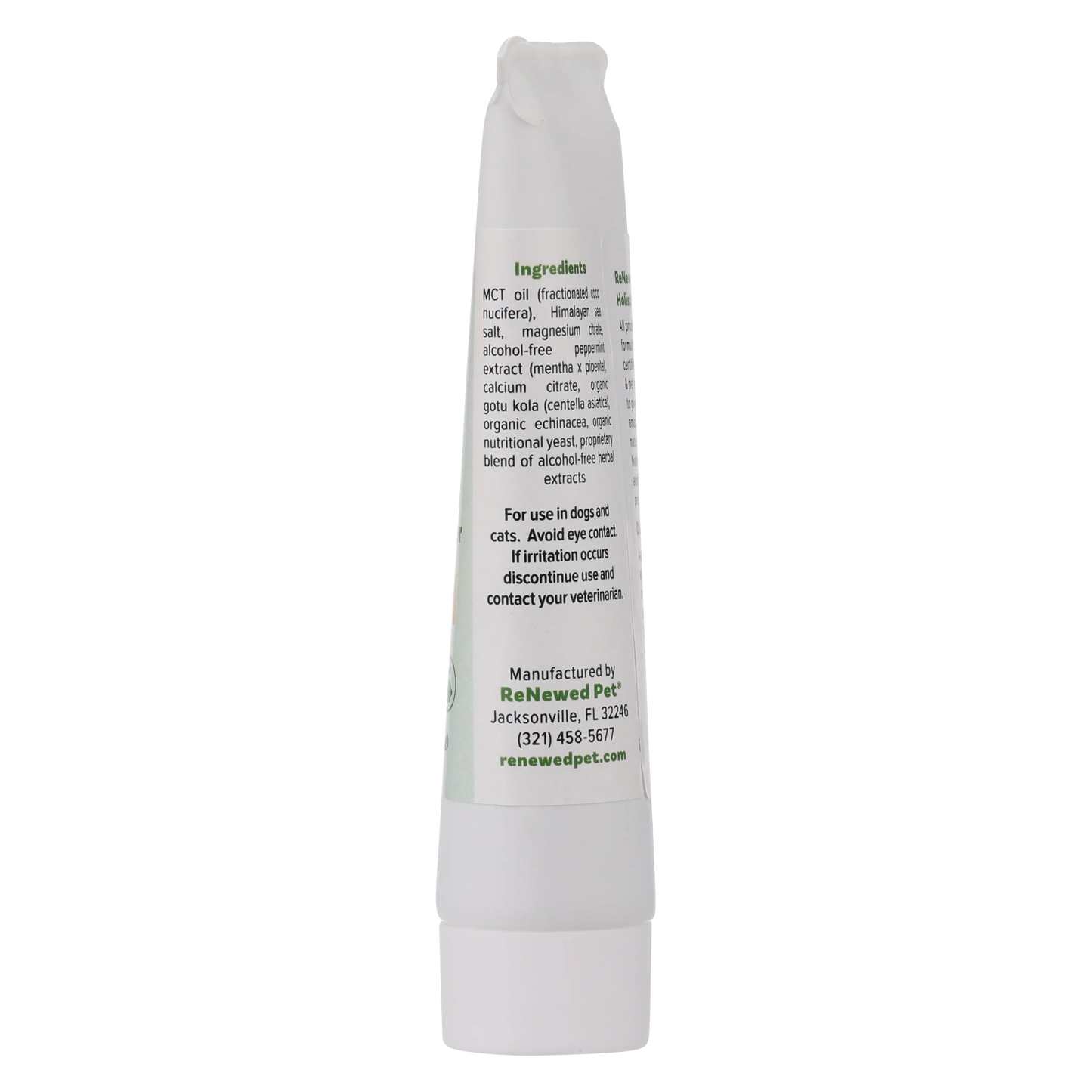 ReNewedPet - Pet Toothpaste - Natural Gum Cleanser Oral Care Gel for Pets - Pet ToothBrush