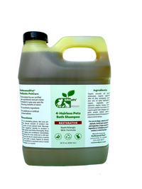 4-HAIRLESS PETS RESTORATIVE BATH SHAMPOO