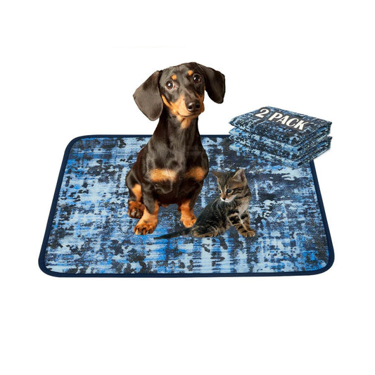 Purrfect Pet Kingdom Reusable Pee Pads for Dogs 2 Pack 18"*24"(Pack of 2) Purrfect Pet Kingdom